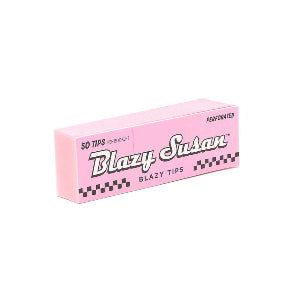 Blazy Susan Pink Rolling Tips 50 Pack