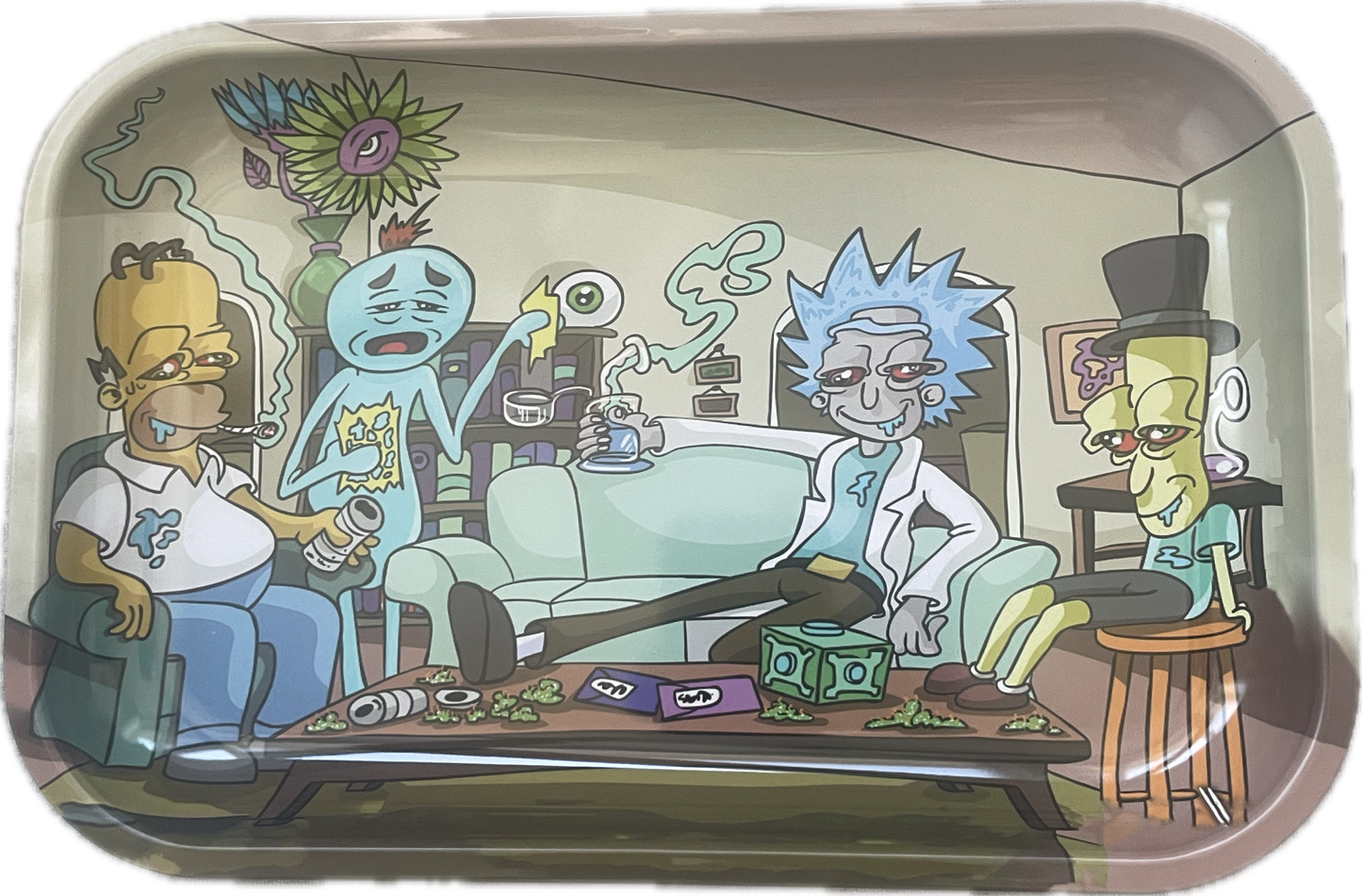 Ricky & Morty Tray