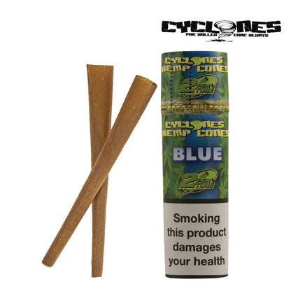 Cyclones Hemp Cones Blue Flavour Pre Rolled