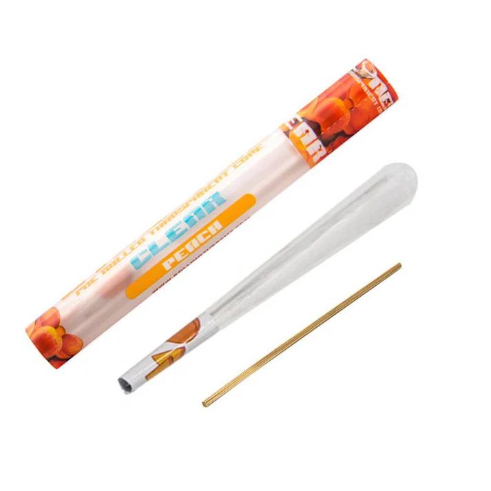 Peach Rolling Paper Pre Rolled Cone with Stick