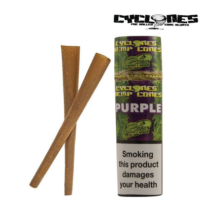 Cyclones Hemp Cones Purple Flavour Pre Rolled