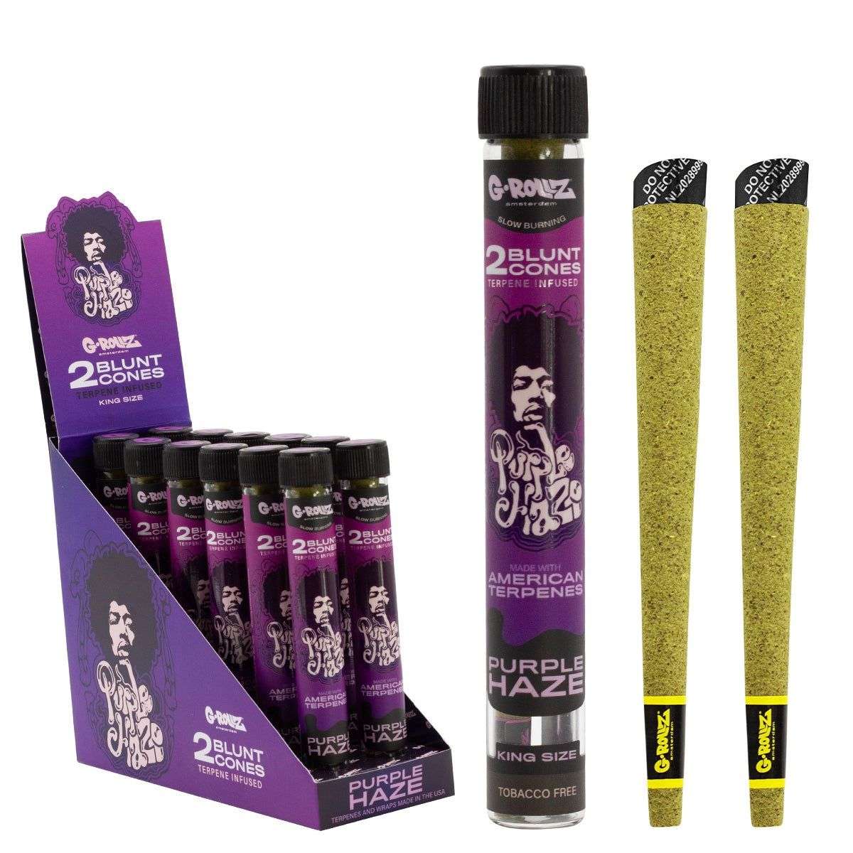 G-Rollz King Size - Terpene Infused Blunt Cones (Various Flavours) - AllSmokes
