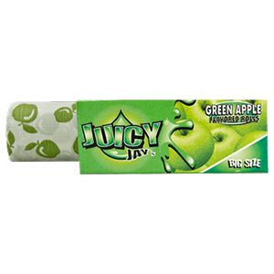 Juicy Jays Green Apple Flavoured Rolling Paper Rolls