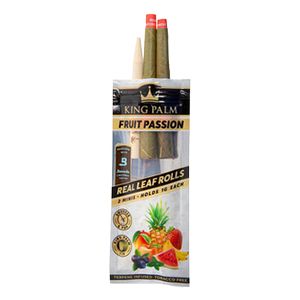 King Palm - Mini Natural Wrap 2 Pack - AllSmokes