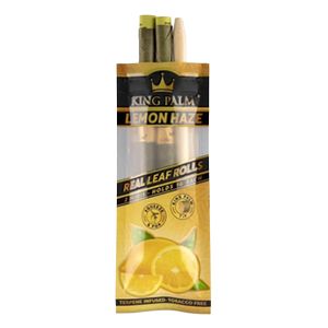 King Palm - Mini Natural Wrap 2 Pack - AllSmokes