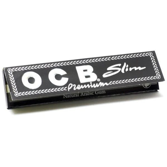 OCB Slim Premium Rolling Papers with Natural Arabic Gum