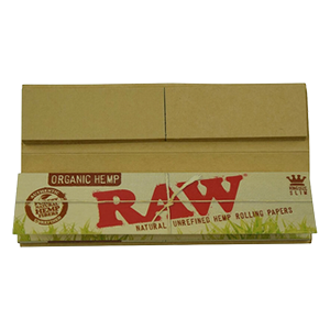 RAW Organic Hemp King Size Slim Rolling Papers