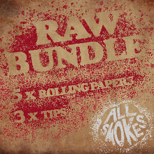 RAW -  Rolling Papers & Filter Tips Bundle