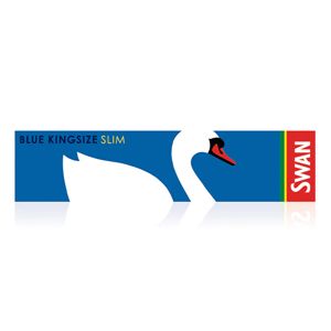 Swan - Kingsize Blue Slim Rolling Papers - AllSmokes