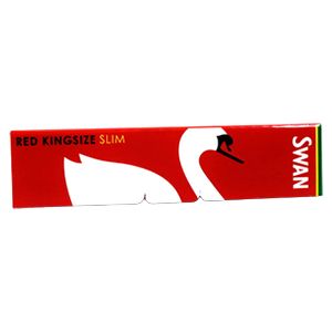 Swan - Kingsize Red Slim Rolling Papers - AllSmokes
