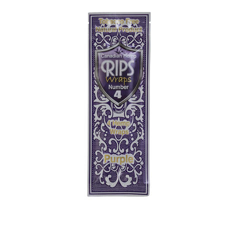 Rips Canadian Hemp Wraps Purple