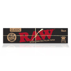 RAW - Black King Size Rolling Papers