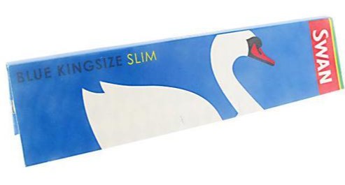 Swan Kingsize Blue Slim Rolling Papers