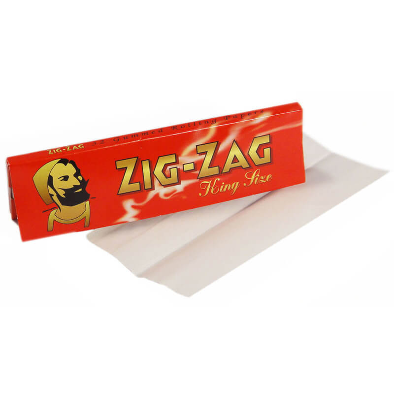 Zig Zag Red King Size